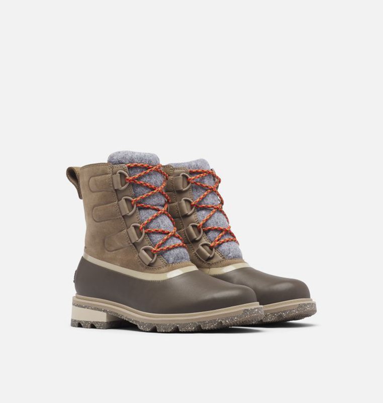 Sorel Kadın Lennox™ Street Lace Mid - Yağmur Bot Haki - 539-TYROLD